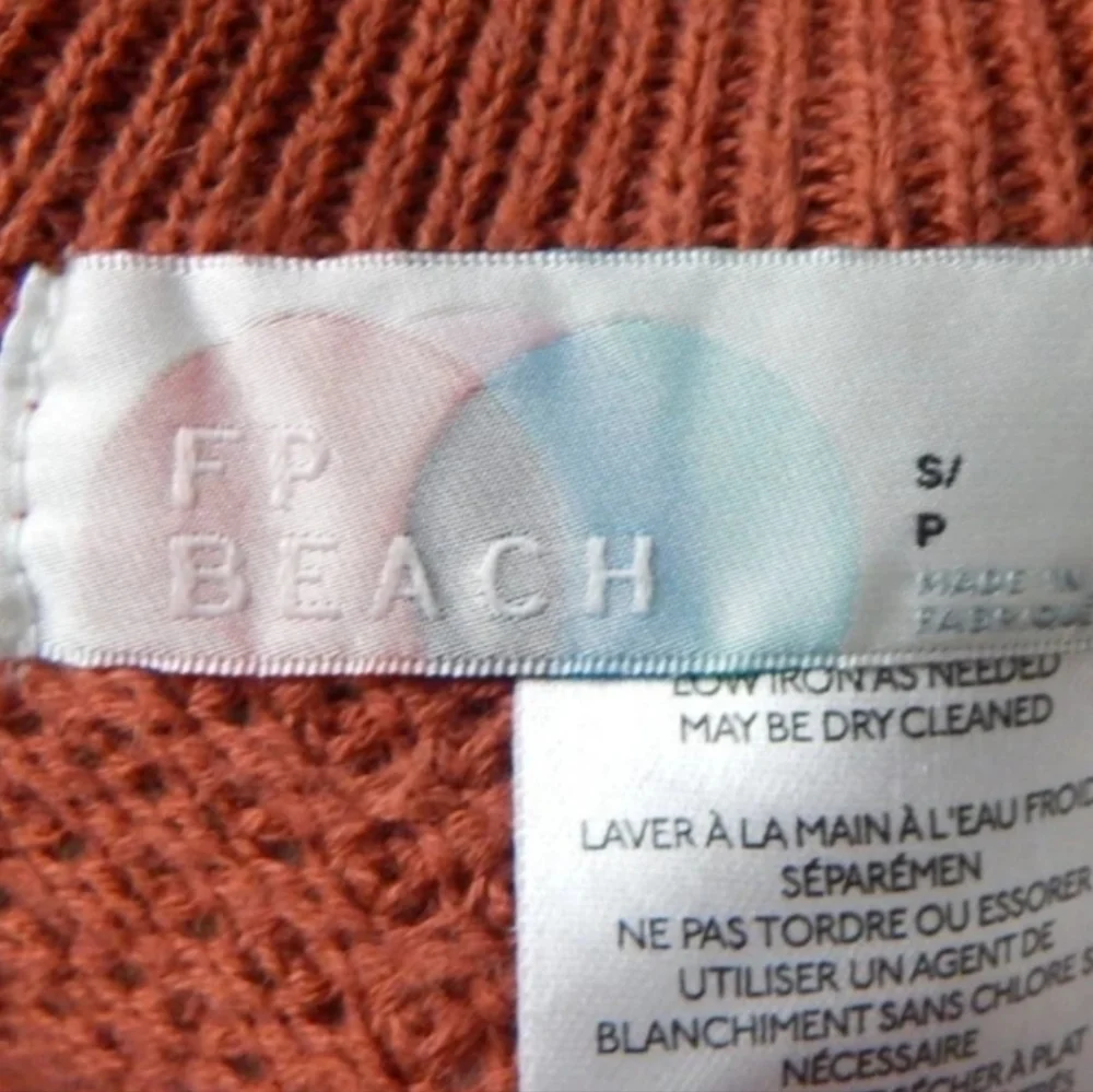 Free People FP Beach Hailee Sweater Knit Crop Pants